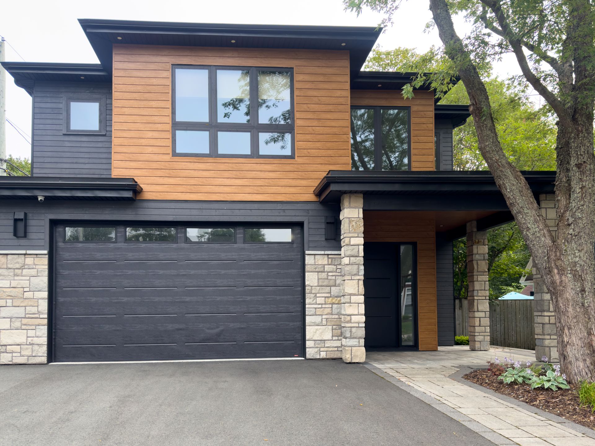 Modern home exterior